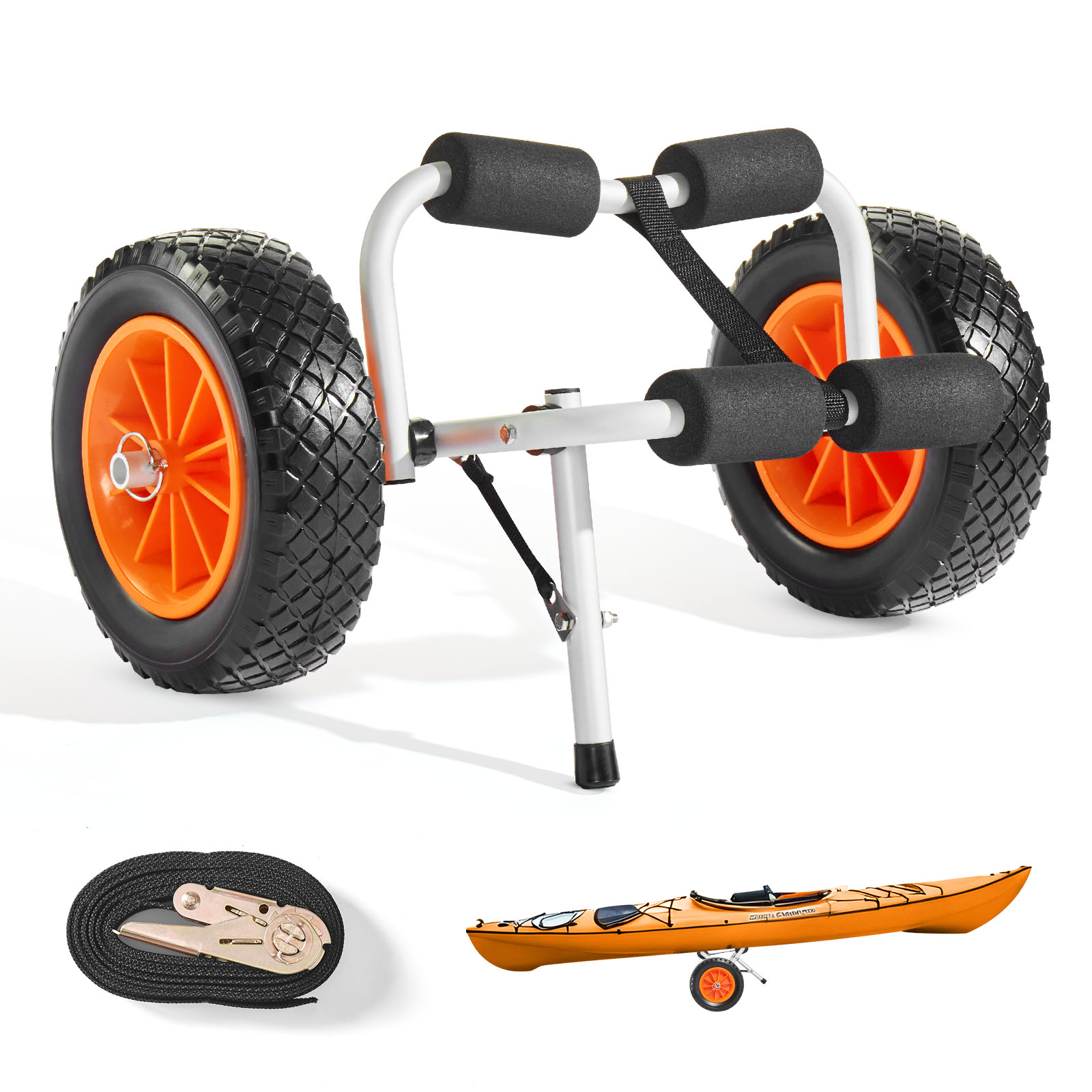 Fishing Kayak Crate - Carrito para Kayak SucceBuy de 200
