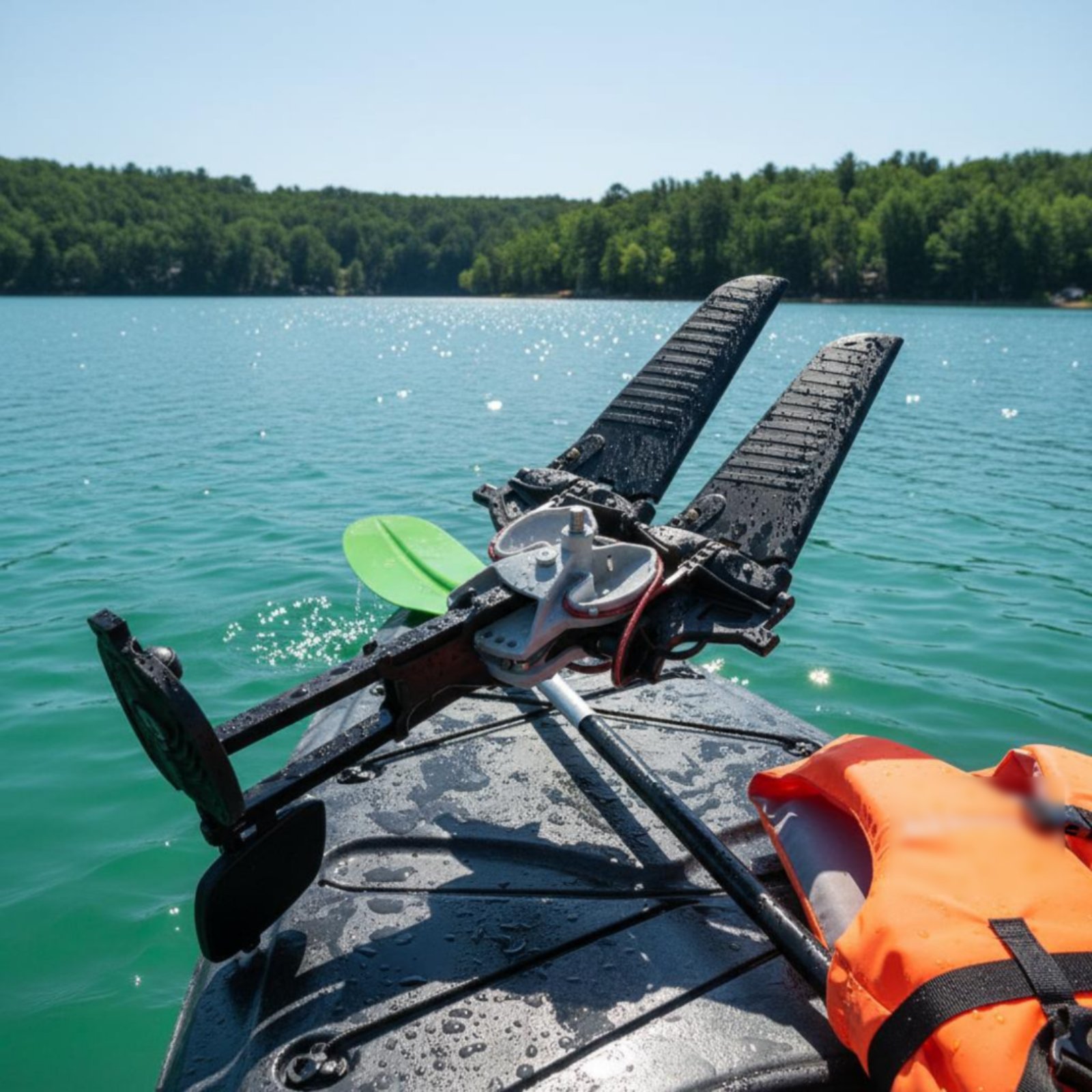 Sistema de Pedales para Kayak  - Fishing Kayak Pedal Drive reseña y precio