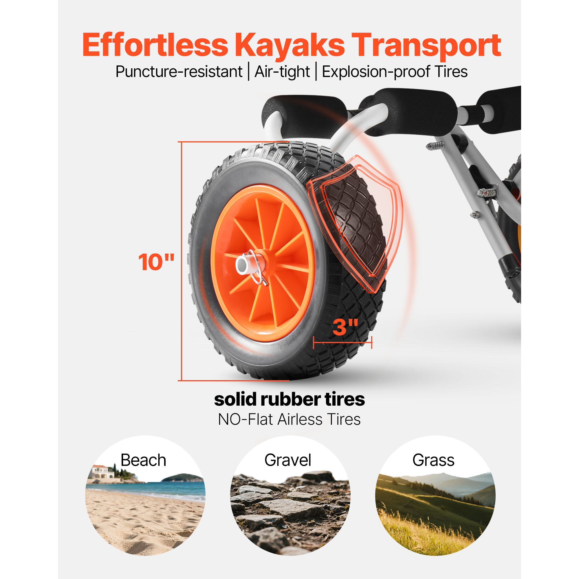 Carrito para Kayak SucceBuy de - Fishing Kayak Crate reseña y precio