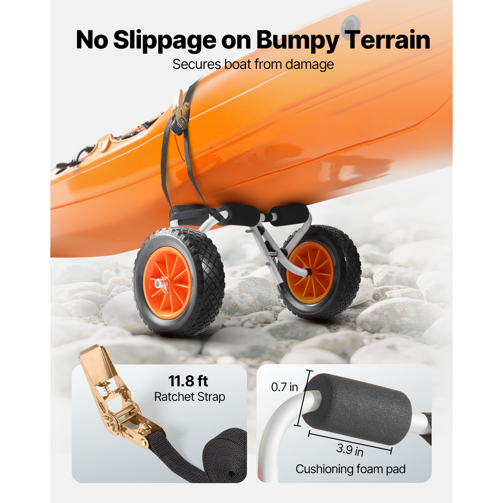 Carrito para Kayak SucceBuy de - Fishing Kayak Crate reseña y precio