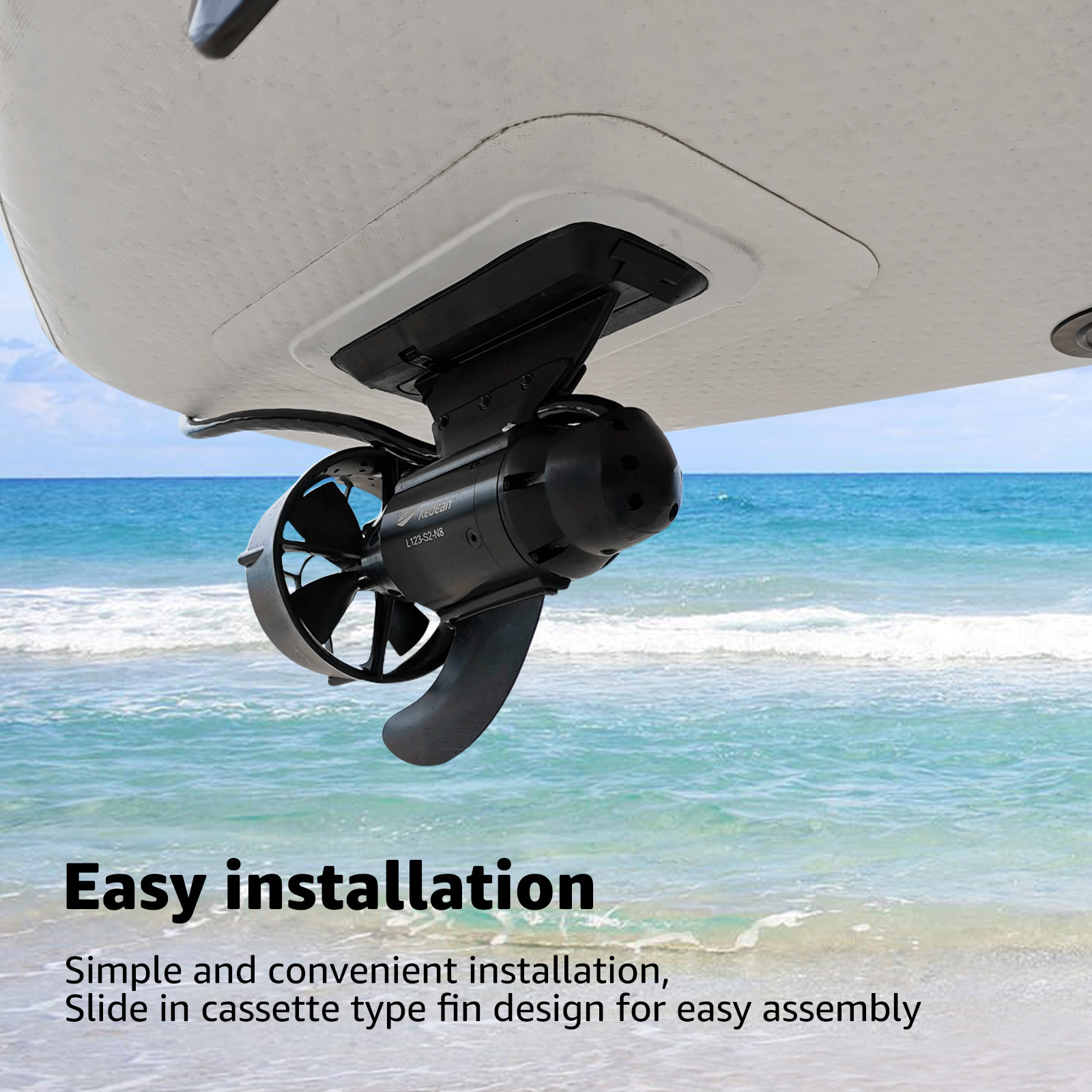 Motor Eléctrico Subacuático de - Fishing Kayak Crate reseña y precio